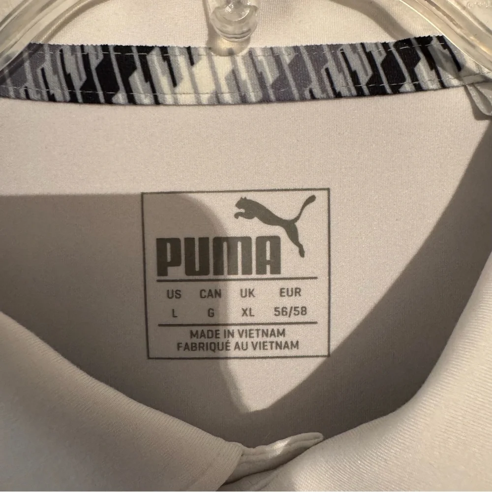 Puma Striped‎ Golf Polo - Picture 2 of 4